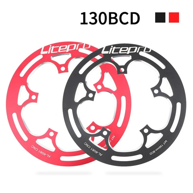 1 pz 130 mm BCD Bash piastra di protezione alluminio protezione pignone disco si