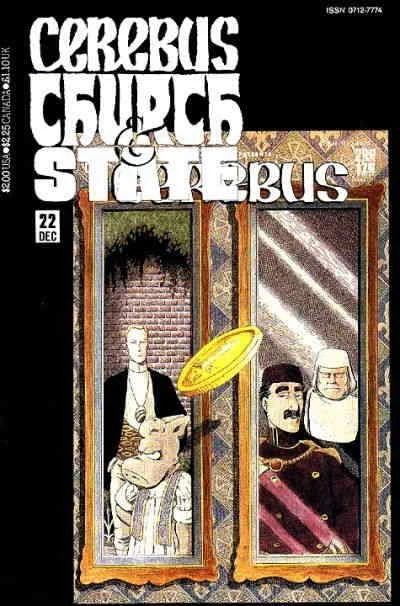 Cerebus: Church And State #22 FN; Aardvark-Vanaheim | 72 Dave Sim - we combine s