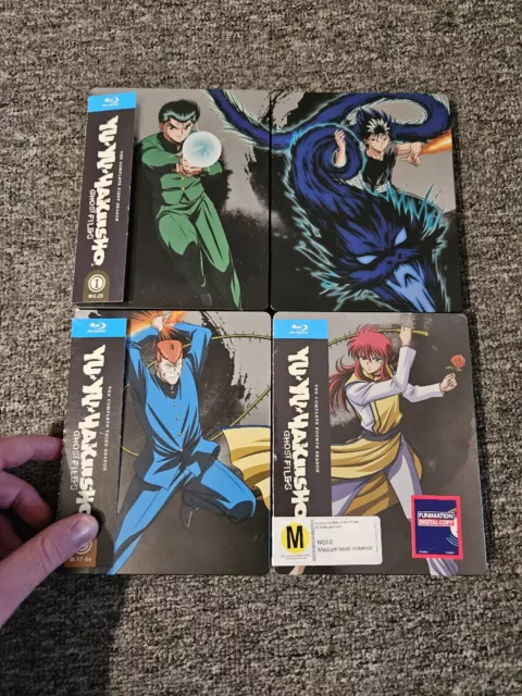 Yu Yu Hakusho 30th Anniversary Complete Anime Box Set (Blu-ray) Region A &  B