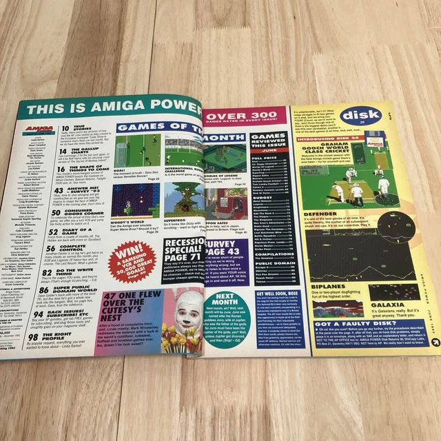 AMIGA POWER MAGAZINE Issue 26 - VGC - Future Publishing 1993 June £10. ...