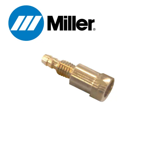 Miller 272412 RCPT, TW LK BRASSPOWER/GAS FEMALE W/ RING