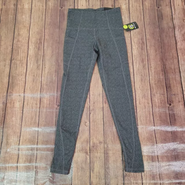 CHAMPION C9 WOMENS Leggings Dark Gray S Urban Fit Duo Dry Mid Rise Side  Pocket $20.99 - PicClick