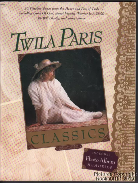 1990 Twila Paris Christian Musique Recueil de Chansons (Classics)