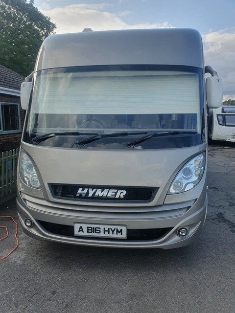 hymer number plate
