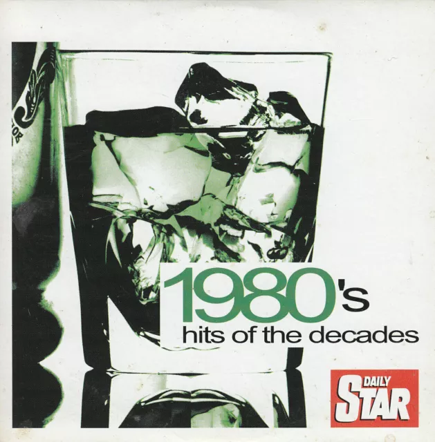 025    PROMO CD 1980s hits of the decades      daily express