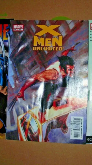 X-MEN UNLIMITED #48 MARVEL COMICS July 2003 Isanove painted cover VF MORESAVEP&P