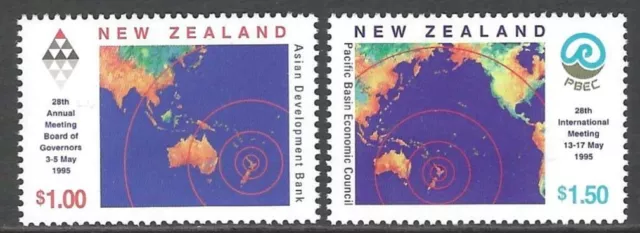New Zealand - 1995 Conferences - Complete Set of 2 MNH