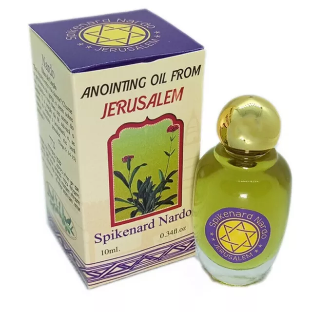 Spikenard Nardo Jerusalem Anointing Oil 10 ML Biblical Fragrance Holy Land Bless