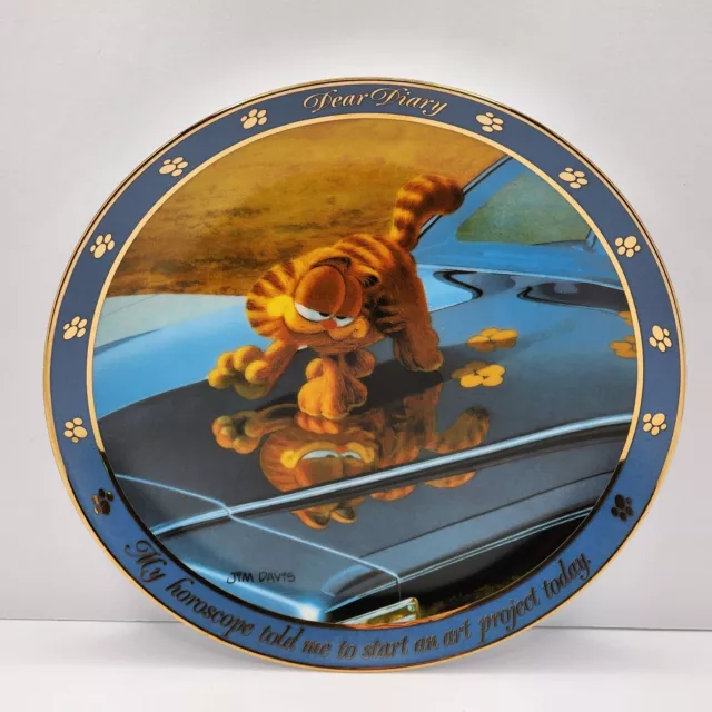 RARE Danbury Mint Garfield collectors plate