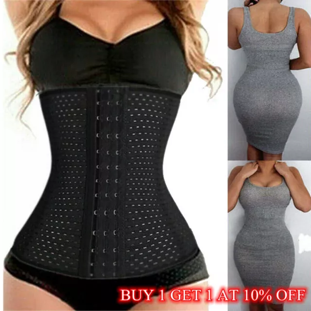 UK Slimming Body Waist Shaper Training Trainer Tummy Cincher Girdle Corset Belt