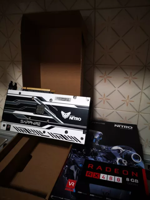 scheda grafica sapphire rx 480 - 8gb difettosa