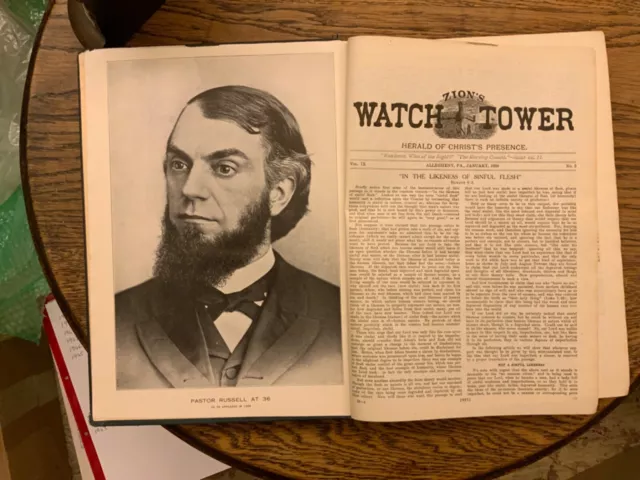 Watchtower Bound Volume 2……..1888 - 1895 - C T Russell