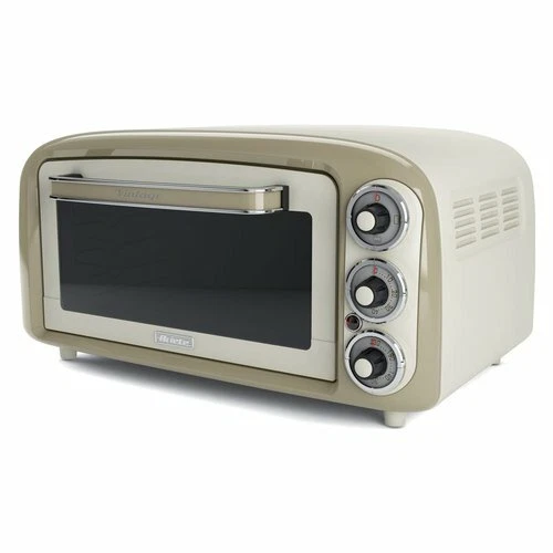 Ariete VINTAGE - 979 Fornetto Forno Elettrico 1380 Watt 18Lt colore Beige/Bianco