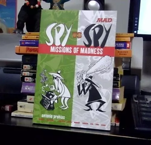 Spy vs Spy Missions of Madness Paperback book Antonio Prohias Mad magazine