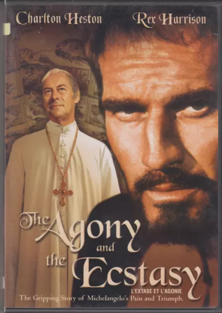 2004 -  Dvd - The Agony And The Ecstasy / Charlton Heston - Free Shipping