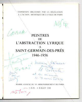 Peintres Abstraction Lyrique. EXPO : Paris 1980 SIGNÉS SERPAN SUGAÏ ISTRATI ...