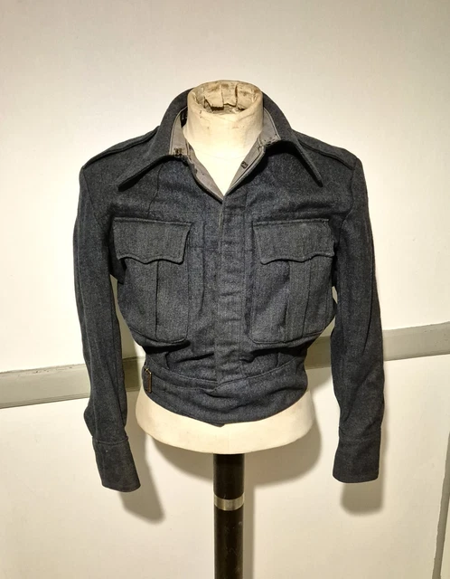 Chemise Militaire RAF Royal Air Force – Bleu Officiel – Modèle Occasion En Très Bon état