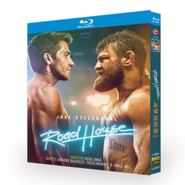 Road House (2024) Blu-Ray US Movie BD 1 Disc All Region Box Set Sealed NEW