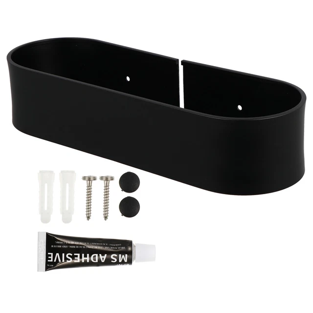 Mensola Frigo Magnetica DoDuo 2 Pezzi - Organizzatore Per Spezie, Nero - Foto 3