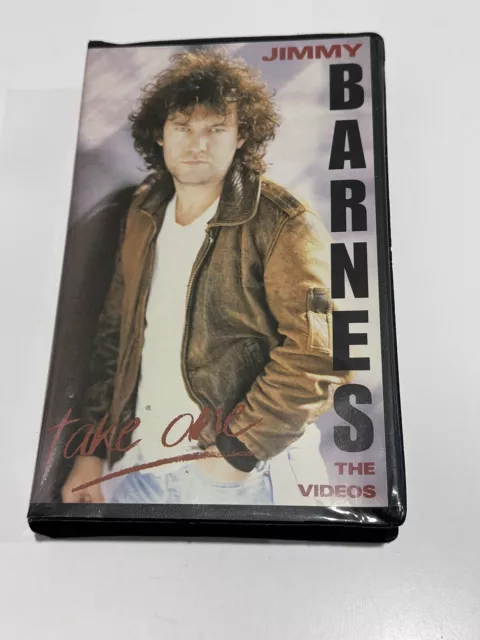 JIMMY BARNES Take One PAL VHS Clamshell Video Mushroom Records Aussie Rocker