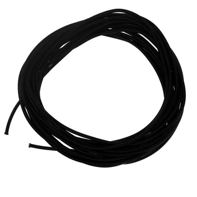 Paracord Planet 1/4" x 50 US Made Shock Cord - Black Elastic Bungee Cable