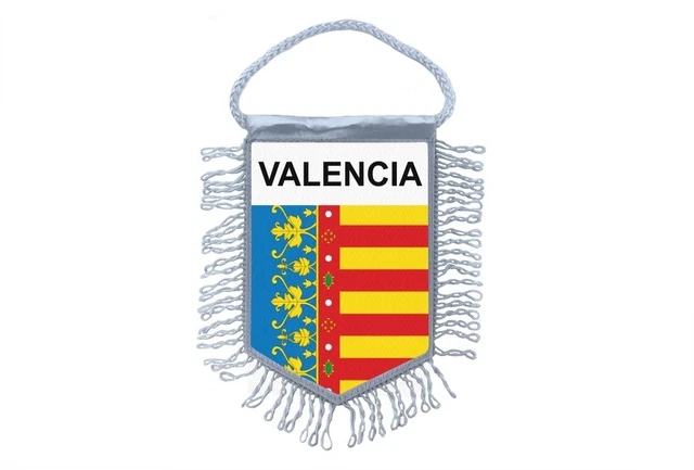 Fanion De Voiture Séville Espagne - Mini Drapeau Souvenir Blason Sevilla