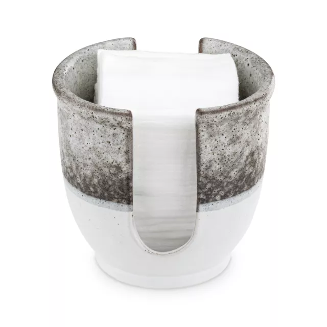 Soporte de cerámica para guardar estropajo o esponja en fregadero cocina baño
