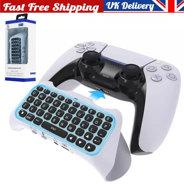 Wireless Game Controller Keyboard Bluetooth 3.0 Keypad for PS5 Accessories New