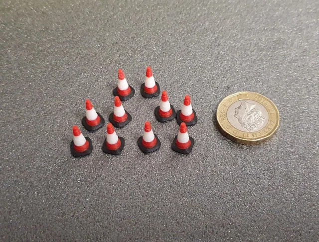 10x Fusti Di Olio Verdi - Scala OO/4mm/1:76 - Scenografia Per Modellismo Ferroviario
