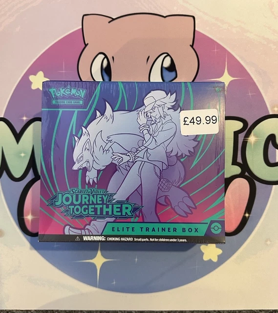 POKEMON TCG SCARLET & Violet Journey Together ETB Brand New Sealed £82.87 PicClick UK