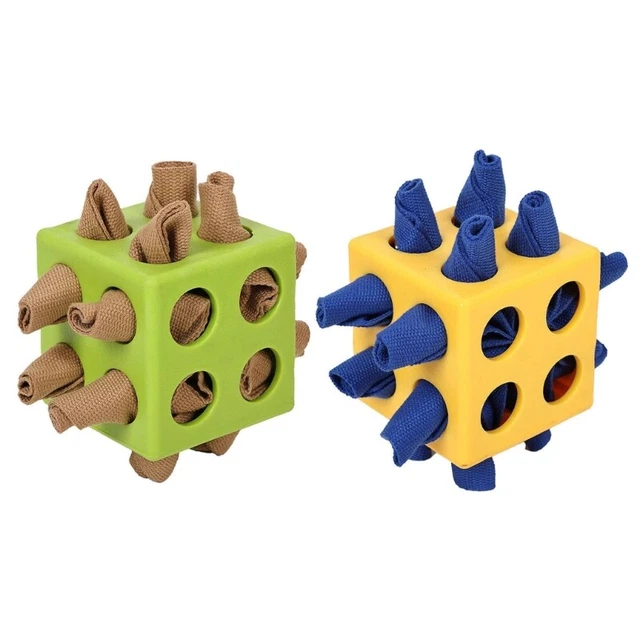 Dogs Sniffing Cube Toy for Dog Slow Feeding for Dog Nose Work Training Toy