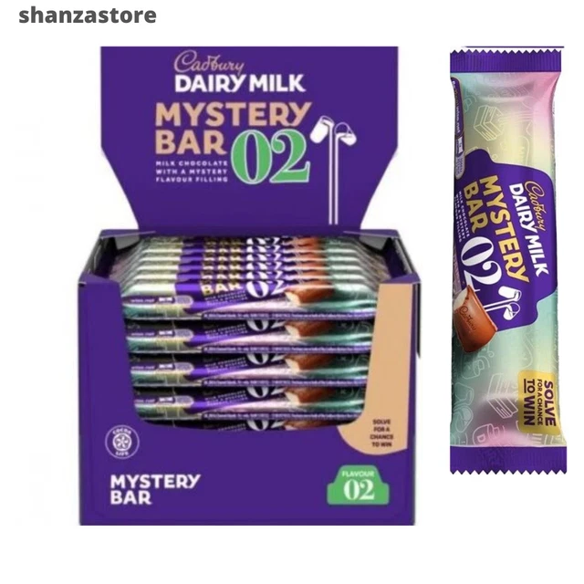 CADBURY DAIRY MILK Mystery Chocolate Bar 02 43g UK Free Dispatch £7.