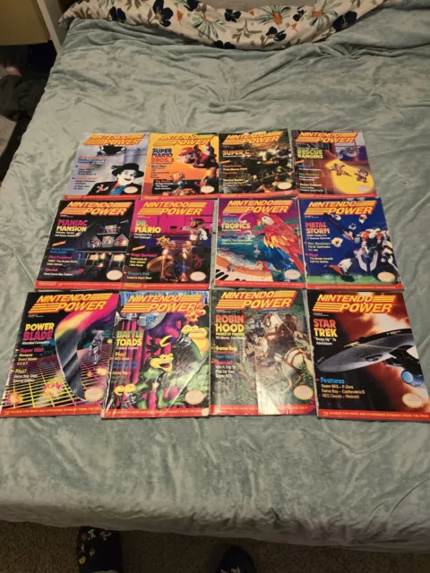 Vintage Nintendo power Magazine Lot! 26 Issues!!! NES, N64, GC!!