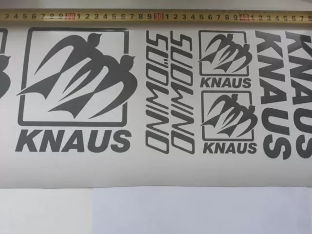 Knaus Aufkleber 50cm Aufkleber Reproduktion - .de
