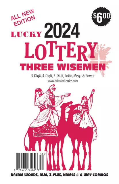 2024 Lucky Lottery Almanac - Dream Book - Lottery Book