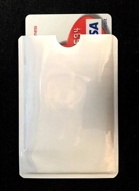10 RFID Secure Credit Card Car Key Blocking Sleeves Holder Protector Case Shield