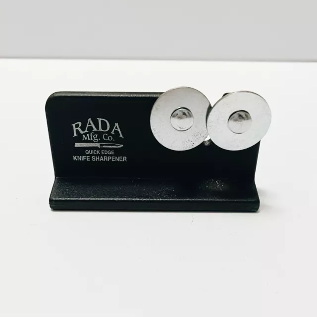 Afilador de cuchillo de borde rápido Rada cubiertos usado - ruedas de acero inoxidable