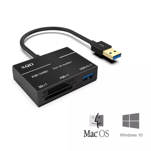 USB 3.0 Adapter USB XQD Card Reader For Sony G Series Lexar XQD