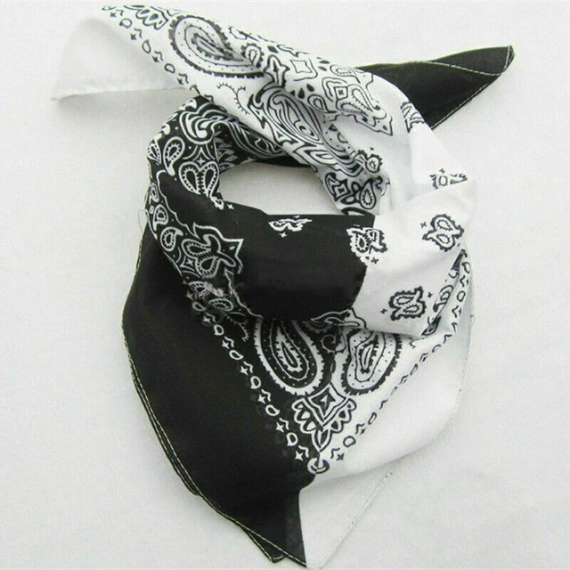 Hip Hop Cotton Paisley Bandanas Double Sided Head Wrap Sell new. 1x X8G1