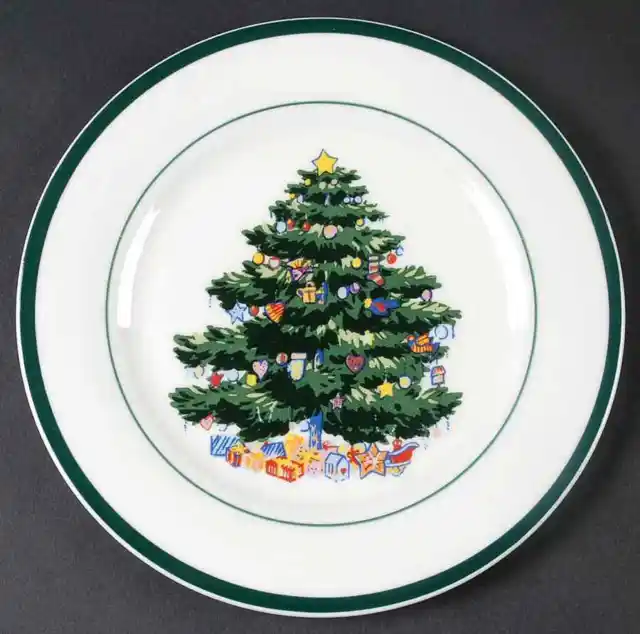 Totally Today Holly Tree Salad Plate 8891565