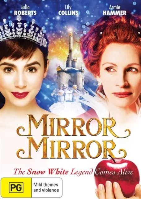 MIRROR MIRROR (DVD, 2012) Julia Roberts Snow White Region 4 PAL