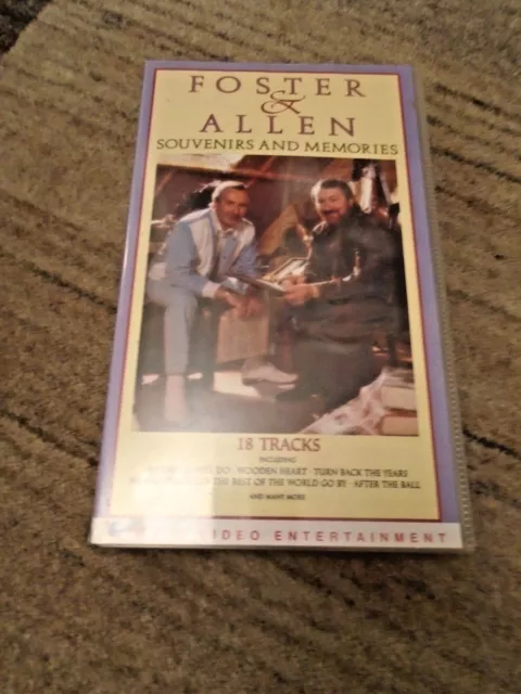 Foster & Allen - Souvenirs And Memories - VHS Tape - PAL - VGC