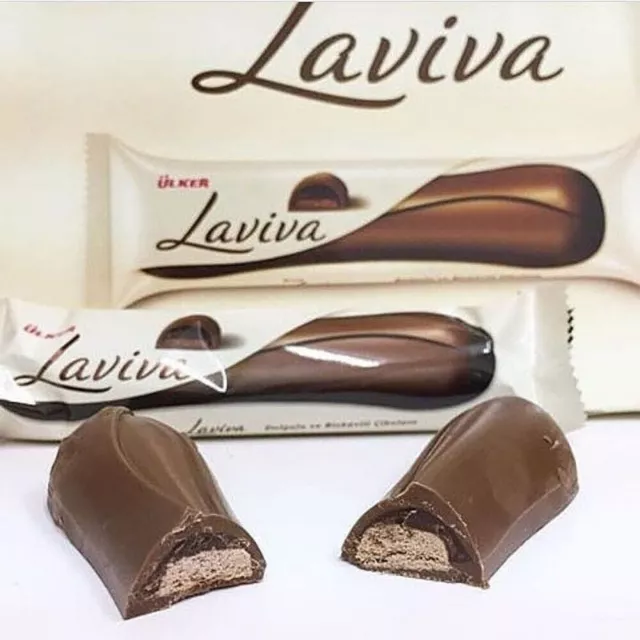 10X Barre de chocolat au lait Ulker Laviva 35g - اولكر لافيفا لوح...