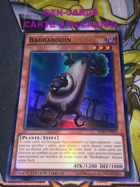 OCCASION Carte Yu Gi Oh BAOBABOUIN RATE-FRSE4