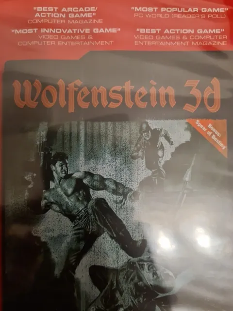 Wolfenstein 3D PC CD-ROM Uncut NEU versiegelt
