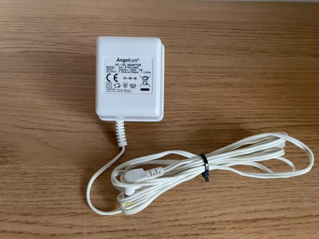 Enchufe de plomo de fuente de alimentación genuino Angelcare para unidad AC401 para padres o bebés