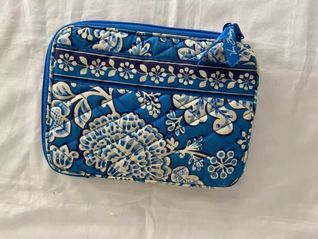 Vera Bradley E-Reader Sleeve Case for iPad Mini Tablet Kindle Cover -Blue Lagoon