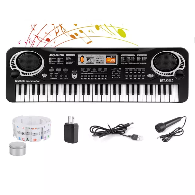 PIANO KEYBOARD FOR Kids & Beginer 61 key Electric Digital Music
