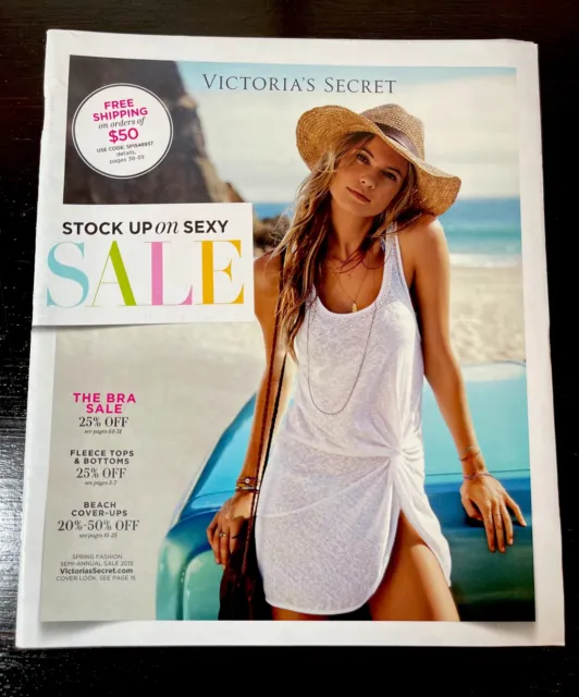 Victoria's Secret Catalog Mail Mailer Spring Fashion Semi-Annual Sale 2015 Vol 1