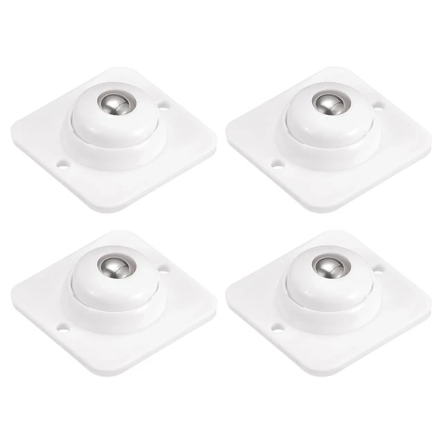 Small Adhesive Caster Wheels, Mini Swivel Universal Sticky Pulley 360